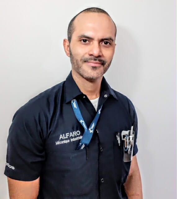 Carlos Alfaro, mentoré de Mentorat Roussillon, en Montérégie